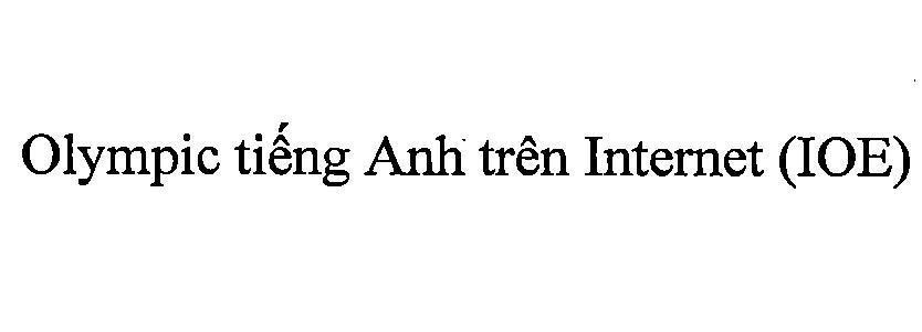 Olympic tiếng Anh trên Internet (IOE) 