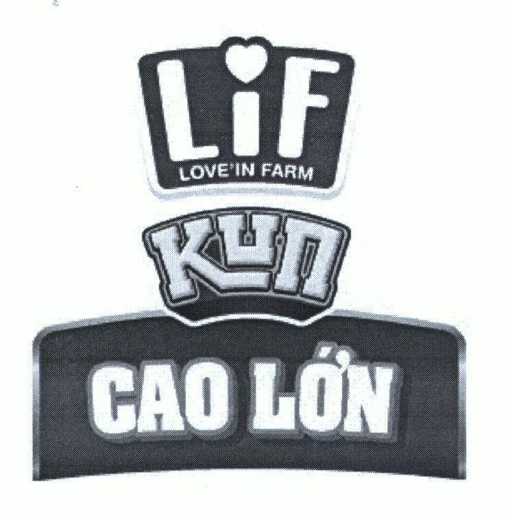 LiF LOVE'IN FARM KUN Cao Lớn 