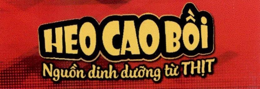 Trademark Heo Cao Bồi Nguồn dinh dưỡng từ Thịt  of Công ty cổ phần MASAN JINJU, application No 4-2017-28042