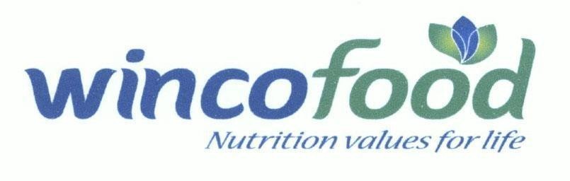 wincofood Nutrition values for life 