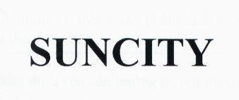 Trademark SUNCITY  of Công ty cổ phần tập đoàn Mặt Trời, application No 4-2017-39417