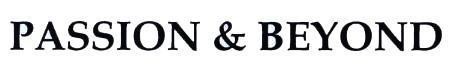 LG HOUSEHOLD & HEALTH CARE LTD.的PASSION & BEYOND 品牌, 申请号 4-2017-43378