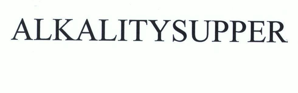 Nhãn hiệu ALKALITYSUPPER  của Công ty TNHH BZT USA, số đơn 4-2017-43432