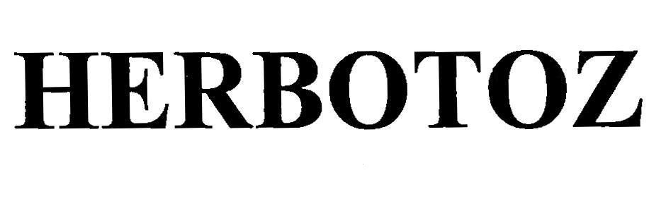 Nhãn hiệu HERBOTOZ  của Công ty trách nhiệm hữu hạn dược phẩm Anh Thy, số đơn 4-2018-03533
