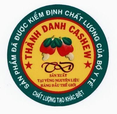 Nhãn hiệu Thành Danh CASHEW TD Sản Phẩm Đã Được Kiểm Định Chất Lượng Của Bộ Y Tế Chất Lượng Tạo Khác Biệt Sản Xuất Tại Vùng Nguyên  của Công ty TNHH một thành viên sản xuất thương mại Thành Danh, số đơn 4-2018-04022