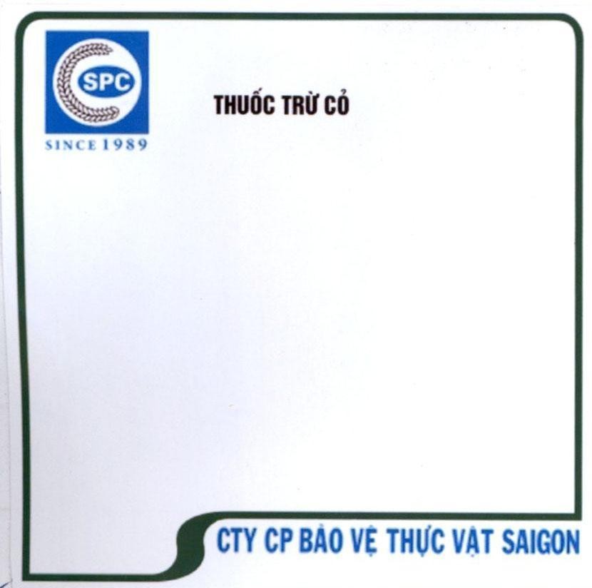 Nhãn hiệu SPC Thuốc Trừ Cỏ CTY CP bảo vệ thực vật SAIGON  của Công ty cổ phần bảo vệ thực vật Sài Gòn, số đơn 4-2018-06050