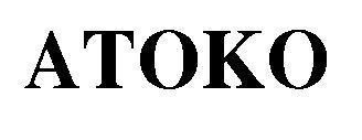 Công ty cổ phần đầu tư MDGROUP的ATOKO 品牌, 申请号 4-2018-11411