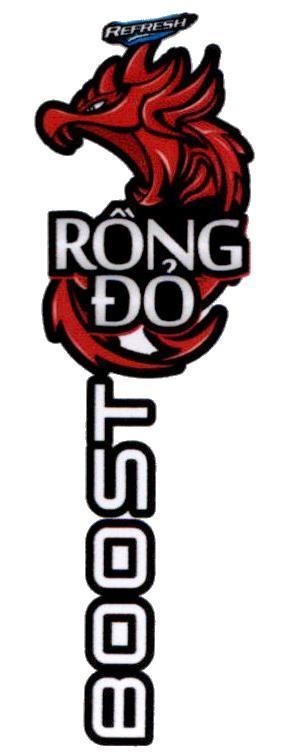 Trademark Rồng Đỏ BOOST REFRESH  of UNIVERSAL ROBINA CORPORATION, application No 4-2018-13051