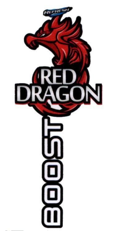 Trademark RED DRAGON BOOST REFRESH  of UNIVERSAL ROBINA CORPORATION, application No 4-2018-13052