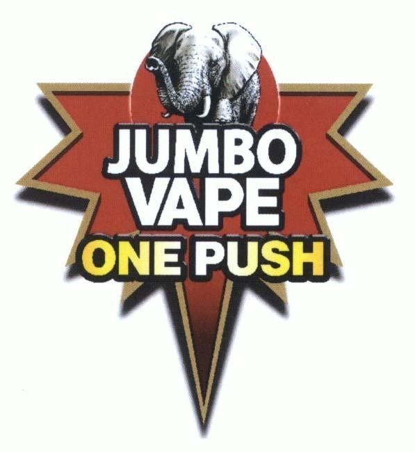 Trademark JUMBO VAPE ONE PUSH  of FUMAKILLA LIMITED, application No 4-2018-13243