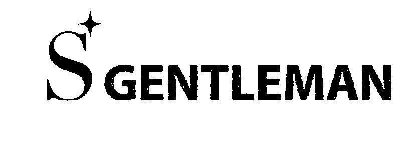 Nhãn hiệu S GENTLEMAN  của Công ty TNHH Bảo Tín Minh Châu, số đơn 4-2018-14646