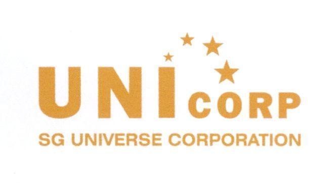 Nhãn hiệu UNI CORP SG UNIVERSE CORPORATION  của Công ty cổ phần Hoàn Vũ Sài Gòn, số đơn 4-2018-15130