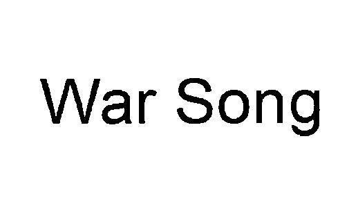 Nhãn hiệu War Song  của Tencent Holdings Limited, số đơn 4-2018-18934