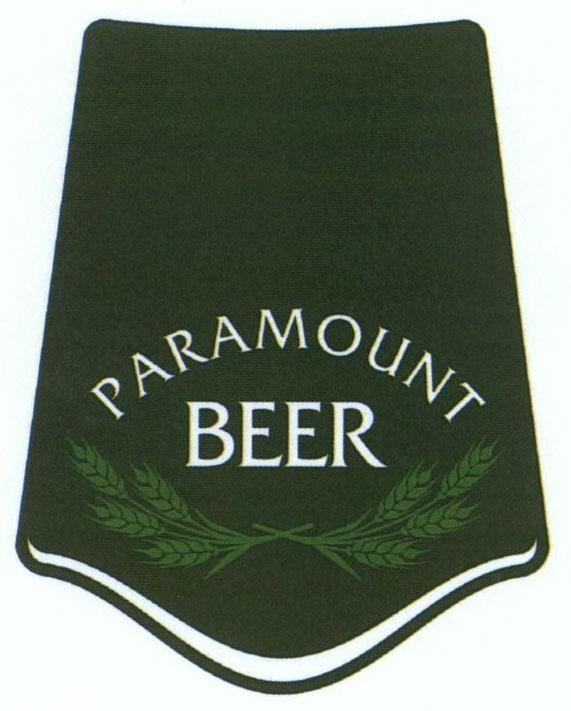 Nhãn hiệu PARAMOUNT BEER  của Tổng công ty cổ phần Bia rượu - Nước giải khát Hà Nội, số đơn 4-2018-19622