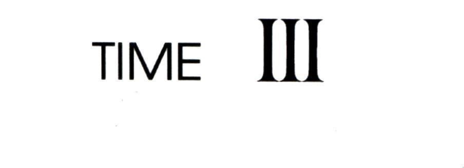 Nhãn hiệu TIME III  của Công ty TNHH Bảo Tín Minh Châu, số đơn 4-2018-19671
