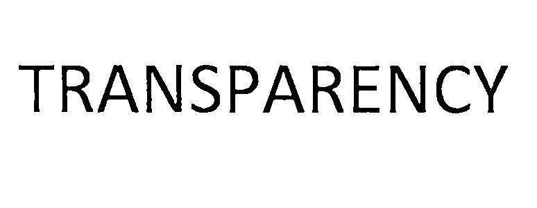 Nhãn hiệu TRANSPARENCY  của Amazon Technologies, Inc., số đơn 4-2018-19929