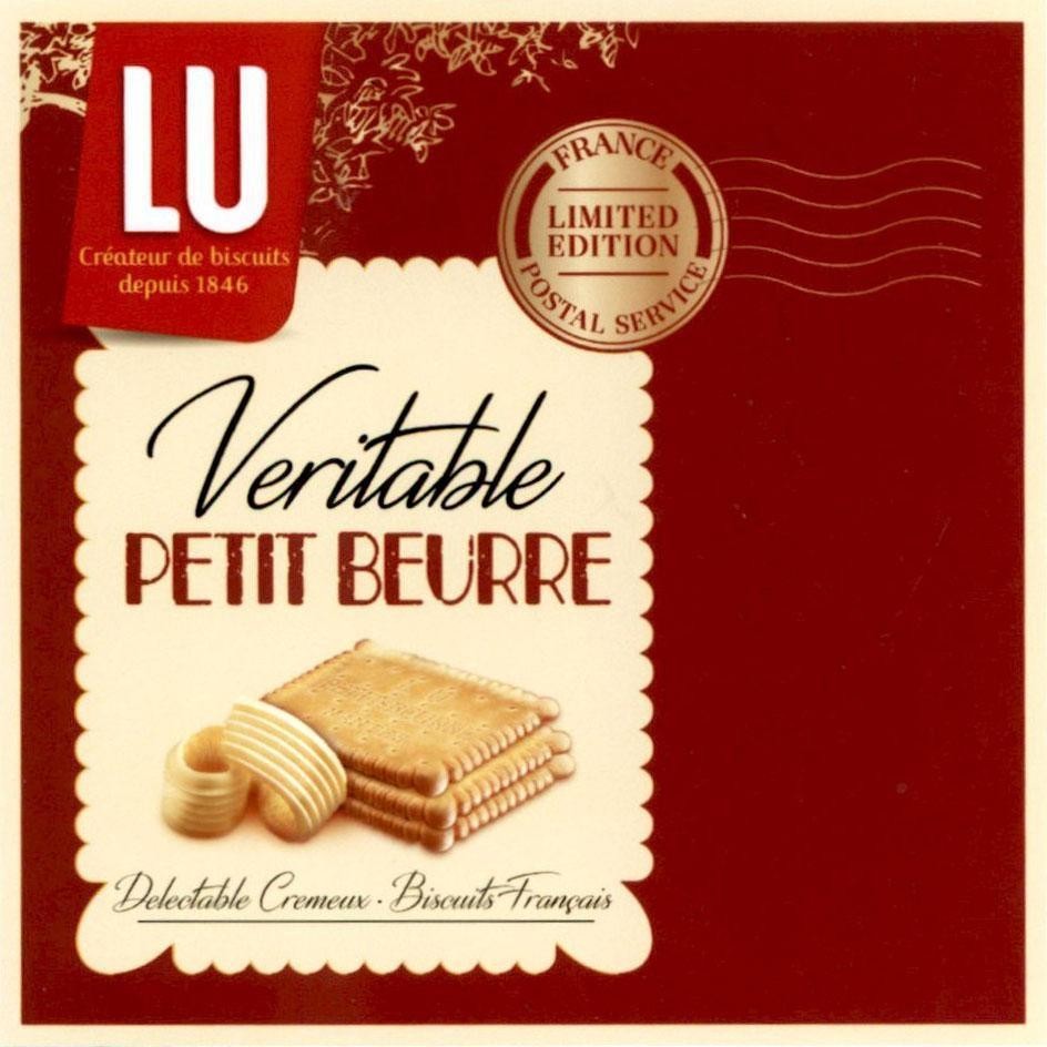 Trademark LU Veritable PETIT BEURRE  of GENERALE BISCUIT, application No 4-2018-20771