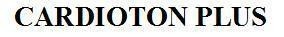 CARDIOTON PLUS 