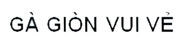 Nhãn hiệu Gà Giòn Vui Vẻ  của Jollibee Foods Corporation, số đơn 4-2018-30910