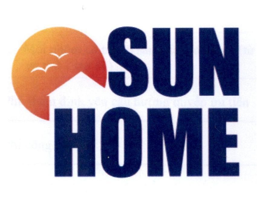 Nhãn hiệu SUN HOME  của CÔNG TY TNHH ĐẦU TƯ TẬP ĐOÀN MẶT TRỜI, số đơn 4-2018-30919