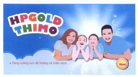 Nhãn hiệu HPGOLD THIMO Tăng cường sức đề kháng và miễn dịch 10ml  của Công ty trách nhiệm hữu hạn TMDV&XNK Hoàng Hải Phát, số đơn 4-2018-32890