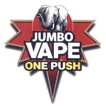 Trademark JUMPO VAPE ONE PUSH  of FUMAKILLA LIMITED, application No 4-2018-38094