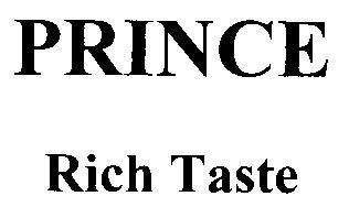 Nhãn hiệu PRINCE Rich Taste  của Công ty TNHH một thành viên thuốc lá Long An, số đơn 4-2018-38290
