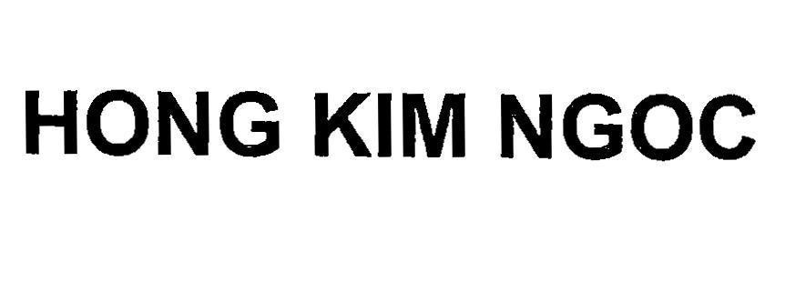 HONG KIM NGOC 