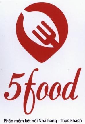 Nhãn hiệu 5food Phần mềm kết nối Nhà hàng - Thực khách  của Công ty cổ phần MISA, số đơn 4-2018-39701