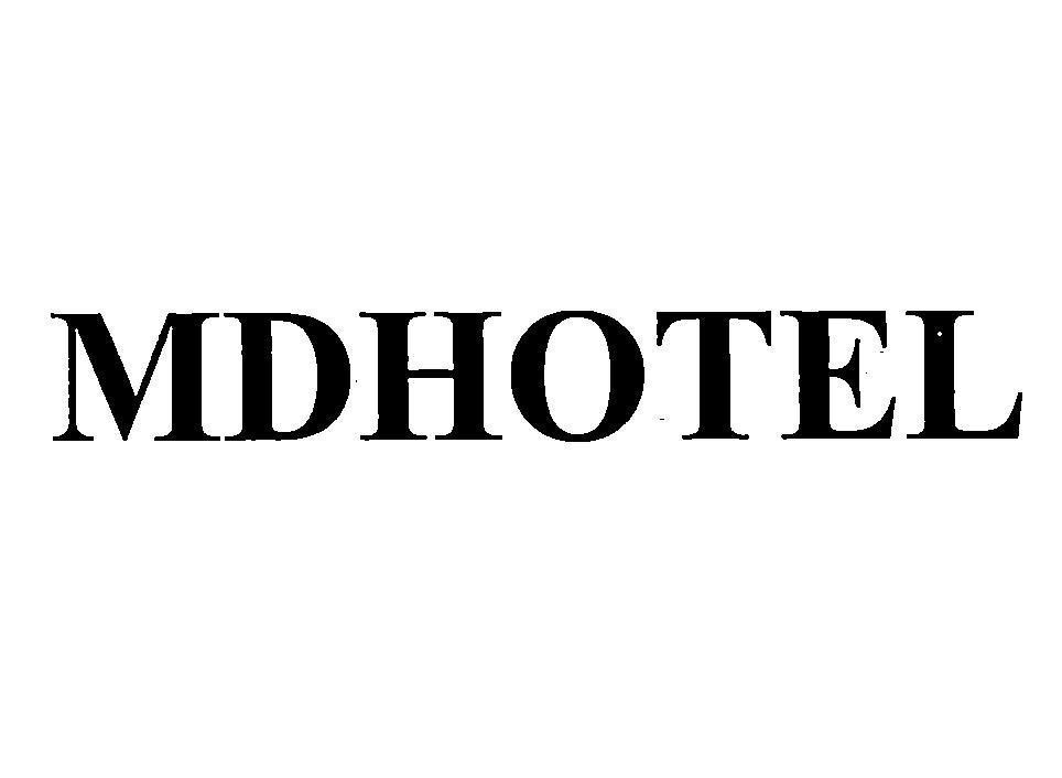 Công ty cổ phần đầu tư MDGROUP的MDHOTEL 品牌, 申请号 4-2019-01925