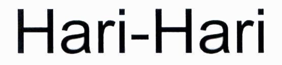 Nhãn hiệu Hari-Hari  của Công ty cổ phần hàng tiêu dùng MASAN, số đơn 4-2019-03200