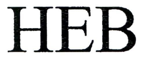 Trademark HEB  of Công ty TNHH tập đoàn Organic Pharma, application No 4-2019-03810