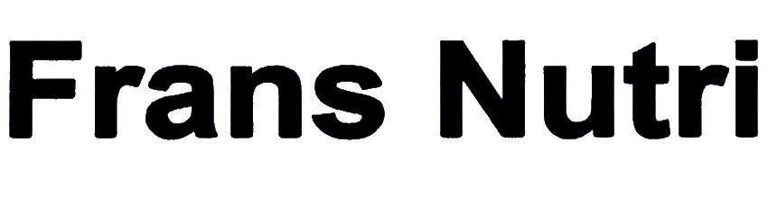Nhãn hiệu Frans Nutri  của Công ty cổ phần thực phẩm dinh dưỡng Nutifood, số đơn 4-2019-04767
