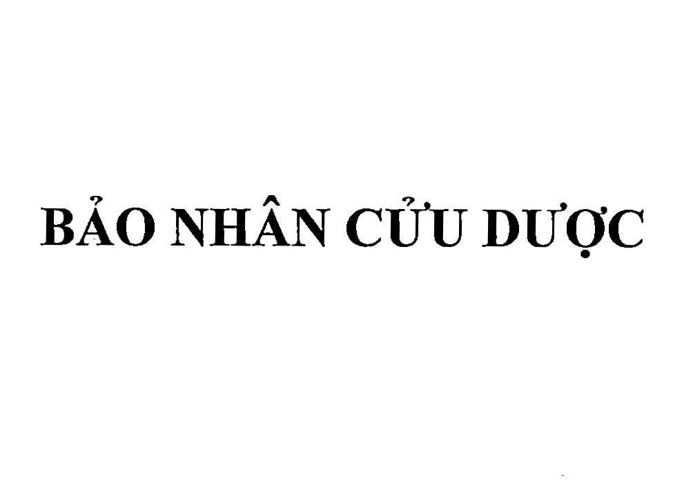 Bảo Nhân Cửu Dược 