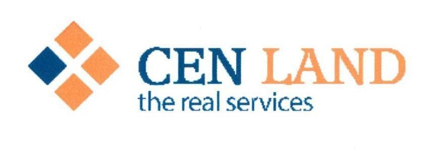Công ty cổ phần Tập đoàn Thế Kỷ的CEN LAND the real services 品牌, 申请号 4-2019-06363