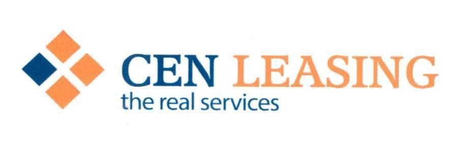 Công ty cổ phần Tập đoàn Thế Kỷ的CEN LEASING the real services 品牌, 申请号 4-2019-06365