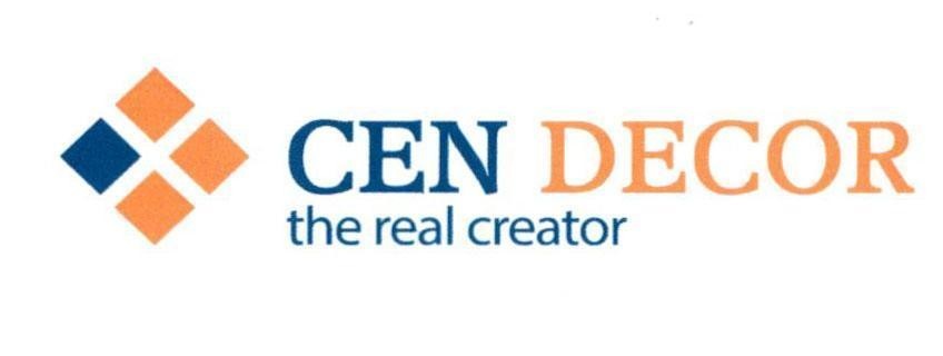 Công ty cổ phần Tập đoàn Thế Kỷ的CEN DECOR the real creator 品牌, 申请号 4-2019-06373