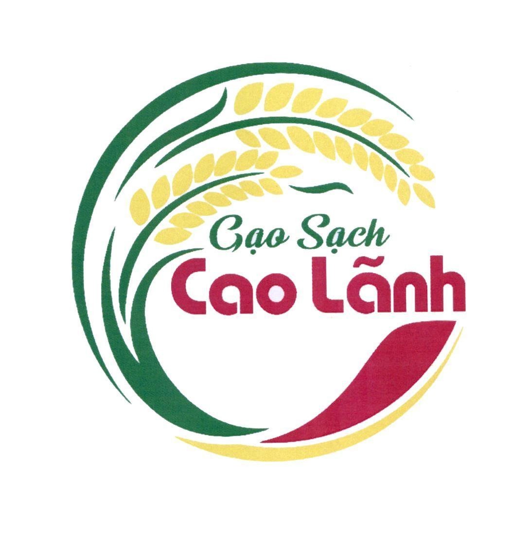 Nhãn hiệu Gạo Sạch Cao Lãnh  của SỞ KHOA HỌC VÀ CÔNG NGHỆ TỈNH ĐỒNG THÁP, số đơn 4-2019-07135