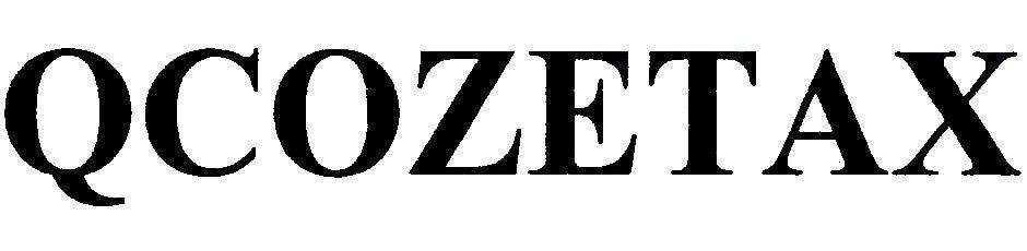 Trademark QCOZETAX  of Công ty trách nhiệm hữu hạn dược phẩm Anh Thy, application No 4-2019-07260