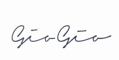 Công ty cổ phần tập đoàn Giovanni的GioGio 品牌, 申请号 4-2019-07678