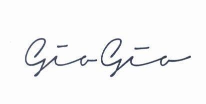 Công ty cổ phần tập đoàn GIOVANNI的giogio 品牌, 申请号 4-2019-07680