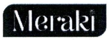 Nhãn hiệu Meraki  của Công ty TNHH dịch vụ EB, số đơn 4-2019-08987