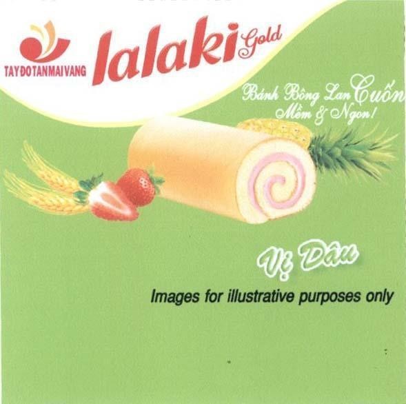 lalaki Gold TAYDOTANMAIVANG Bánh Bông Lan Cuốn Mềm & Ngon Vị Dâu Image for illustrative purposes only 