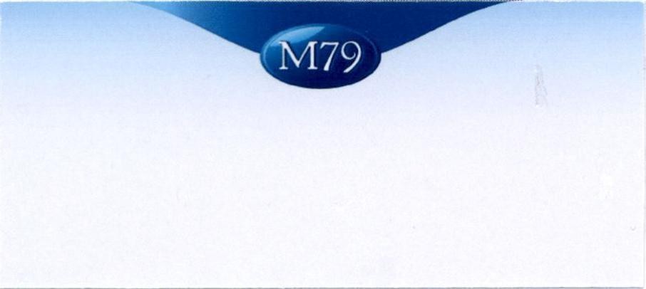 Nhãn hiệu M79  của Công ty cổ phần Đầu tư Thương mại Dược Quốc tế, số đơn 4-2019-09107