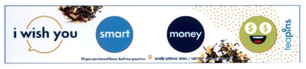i wish you smart money teapins 10 pre-portioned loose leaf tea pouches Khối Lượng Tịnh/NET WT: 1.76 oz 50 g e 