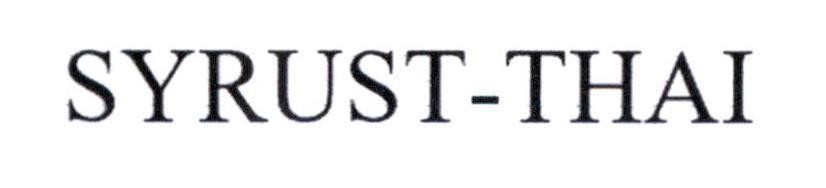 Trademark SYRUST-THAI  of Công ty TNHH tập đoàn Organic Pharma, application No 4-2019-11766