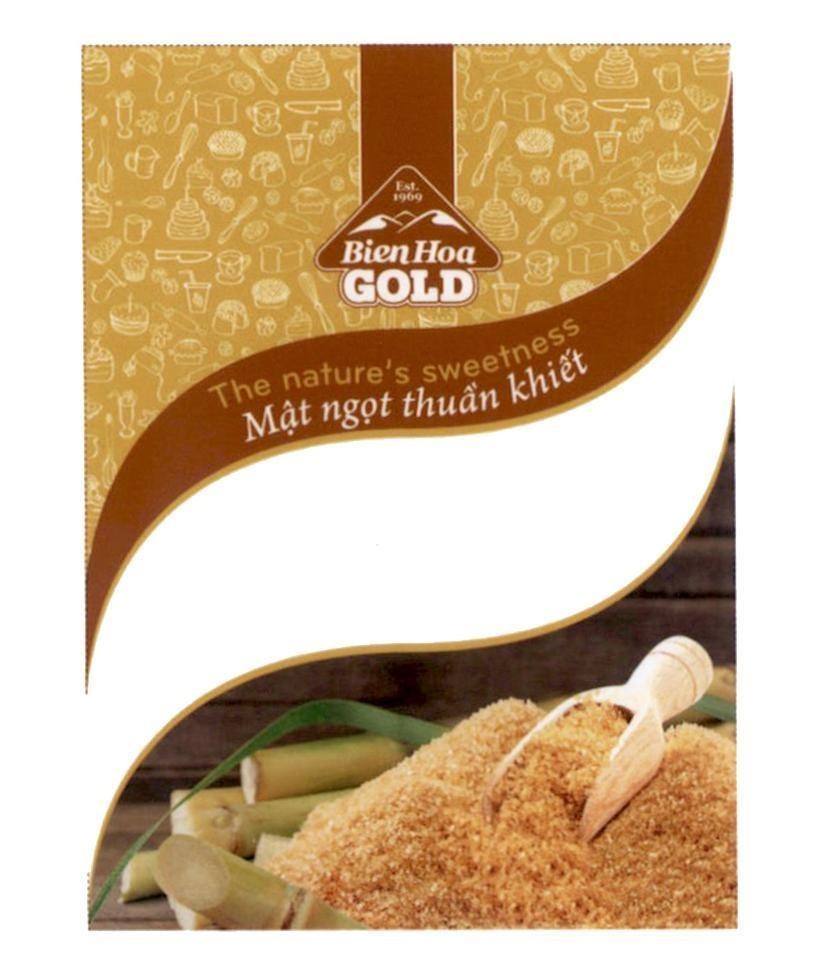 Bien Hoa GOLD The nature's sweetness Mật ngọt thuần khiết Est. 1969 