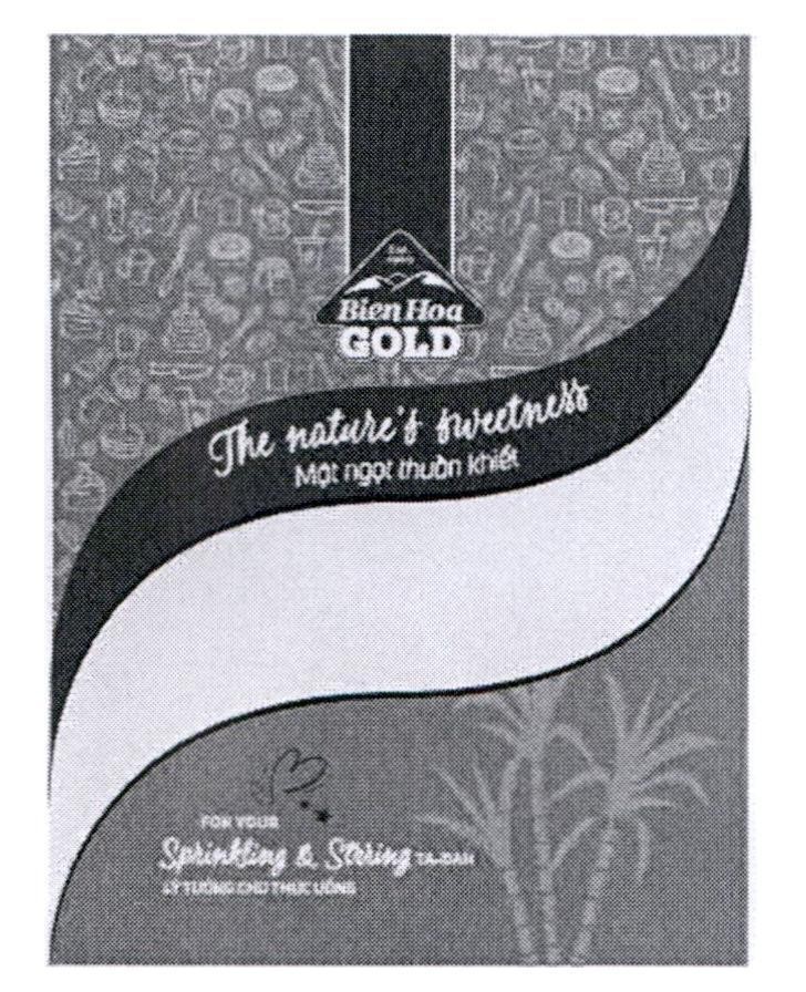 Bien Hoa GOLD The nature's sweetness Mật ngọt thuần khiết FOR YOUR Sprinkling & Strring TA-DAH Lý Tưởng Cho Cuộc Sống Est. 1969 TA-DAH 