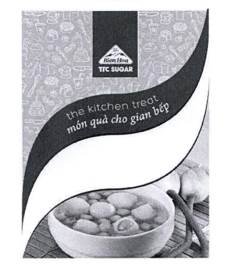 Trademark Bien Hoa TTC SUGAR the kitchen treat món quà cho gian bếp Est. 1969  of Công ty cổ phần hàng tiêu dùng Biên Hoà, application No 4-2019-11920