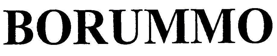 Trademark BORUMMO  of Công ty trách nhiệm hữu hạn dược phẩm Anh Thy, application No 4-2019-15271